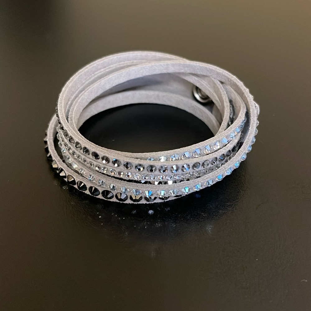 Suede wrap bracelet